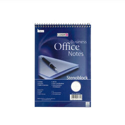 10x LANDRÉ Stenoblock "Office Business Notes" A5, 40 Blatt