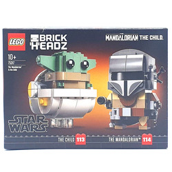 LEGO 75317 Brickheadz Star Wars: Der Mandalorianer und das Kind - NEU OVP EOL