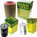 MANN-FILTER PAKET Luftfilter Ölfilter Kraftstofffilter für VW Transporter IV