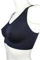 2 x nahtlos Sport BH Form Bustier Top ohne Bügel  BRA Figur BH Microfaser 