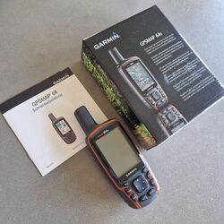 Garmin GPSMAP 64S Bluetooth Navigationshandgerät - Schwarz