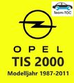 OPEL TIS 1987-2011 Werkstatthandbuch, Reparaturanleitung Deutsch Win 7/8/10/11