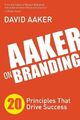 David Aaker Aaker on Branding (Taschenbuch) (US IMPORT)