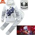 2024 Kids Marshmallow Light Sweatshirt Cosplay Costume Christmas Party Suit