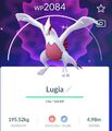 Pokémon Go Shiny Lugia ❤️✨ PoGo ✨🤍