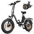 VIPDRIVE 250W Elektrofahrrad 20 Zoll Klapprad E-BIKE Damen Pedelec City E Bike