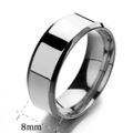 Men Black Stainless  Color Ring Wedding Lover Couple Rings Women xxs Stainless S