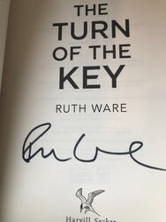 RUTH WARE - The Turn of the Key SIGNIERT EXKLUSIV 1/1 HB - 2019 + SIGNIERTER FLYER