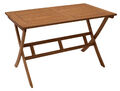 Gartentisch Klapptisch Gartenmöbel Tisch Holztisch BONITA 70x120cm, klappbar