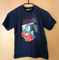 Blaues Jungen T-Shirt in Gr 128 von Disney Cars Lightning McQueen