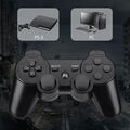 2 Stück Wireless Bluetooth Double-Shock-Controller Gamepad für PS3 PlayStation