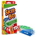 Mattel Games - Skip-Bo Kartenspiel Familienspiel Gesellschaftsspiel Kinderspiel