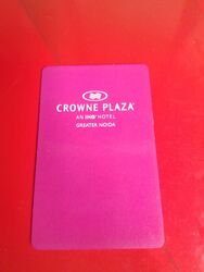 Gebraucht..Hotel..Keycard..India Crowne Plaza