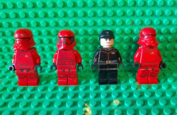 LEGO 75266 Minifiguren: Sith Jet Trooper, Sith Trooper, Sith Fleet Officer