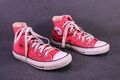 Converse All Star Classic Hi Chucks Sneaker Gr. 36 Canvas rot Shabby CH3-141