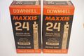 2x Maxxis Downhill Schlauch 24" Zoll 24x2.40-2.70 frz-Ventil 36mm 1,5 mm Wand