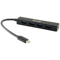 Equip  4 Port USB-C® (USB 3.2 Gen 2) Multiport Hub  Schwarz