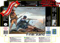 Master Box 35191 Final Stand US-Kavallerie-Soldat, Frontiersman & Down...