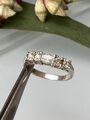 Sterling 925 massiv Silber Baguette Ring 5,75sz signiert GTD!Kostenloser Versand!