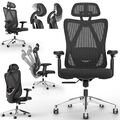 Bürostuhl PREMIUM ergonomisch 150 kg Mesh-Rücken 360° Ergonomischer Dreh Stuhl 