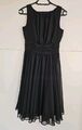 Damen Swing Kleid Gr. 36 Schwarz