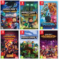 Minecraft Nintendo Switch Spiele - Wählen Sie Ihr Spiel - komplette Sammlung