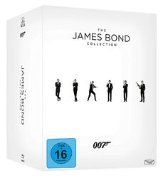 BLU-RAY THE JAMES BOND COLLECTION - Alle 24 James Bond Filme!