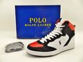 Polo Ralph Lauren Sneaker High rot schwarz weiß Unisex Schuhe Sportschuhe Gr.42