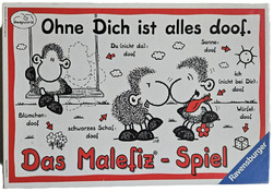 Sheepworld - Das Malefiz Spiel - Ravensburger - Ohne Dich ist alles Doof - 2008