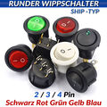 Kippschalter Wippschalter Switch Rund Snap-In Switch EIN / AUS 2/3/4 PIN 20mm