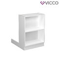 Regalinselunterschrank Küchenschrank Küchenmöbel Fame-Line 60 cm modern Vicco