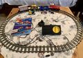 Lego 4563 System - 9V Eisenbahn Set - 1991 - 1 Lok - 3 Wagons - 19 Schienen