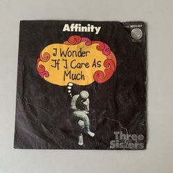 Affinity Vertigo Swirl 7“  I Wonder If…rare German Prog 1970 Ps