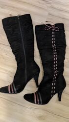 Damen Stiefel schwarz Gr.38 von Graceland