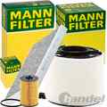 MANN FILTER INSPEKTIONSPAKET passend für 30-40+2.0 TDI A4 B9 A5 F53 57 Q5 FYB/G