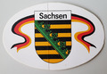 Aufkleber / Sticker:  Freistaat Sachsen - Grafischer Spezialbetrieb Saalfeld