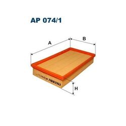 FILTRON Luftfilter für FORD AP 074/1