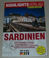 Motorrad Reiseführer Sardinien entdecken 10 Traumhafte Touren Essen Buch Neu!