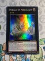 Herald of Pure Light JOTL-EN058 super seltene 1. Auflage Yugioh Karte