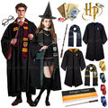 Harry Potter Gryffindor Slytherin Ravenclaw Hufflepuff Kostüme Robe Hüte Umhang