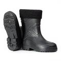 Leichte gefütterte Gummistiefel Herren EVA Gr 40-49 Thermo Winter Arbeit Stiefel