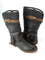 Rieker Gr.41 Damen Stiefel Stiefeletten Boots Herbst/Winter Schwarz TOP  F 519