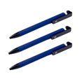 3x Original VW Kugelschreiber Kuli Stift Schwarz und blau 5H0087703C