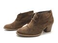 Tamaris Damen Stiefel Stiefeletten Ankle Boots Komfortschuhe Braun Gr. 39 (UK6)