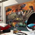 Jungen Schlafzimmer Bild Tapete 249x279cm Nicht Gewebt Disney Cars Carosaurus