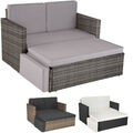 Polyrattan Gartenmöbel Lounge Set Sitzgruppe Gartenset Couch Rattan Sitzgarnitur