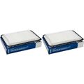 2x MAHLE / KNECHT Luftfilter LX 1921 Air Filter