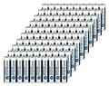 100 x Everactive AAA Mikro Batterien 1200 mAh 1,5 V LR03