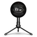 Blue Snowball Black ICE USB-Mikrofon Mic für Aufnahme  Podcast Plug-and-Play