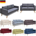 Loungesofa 2/3-Sitzer Sofa Stoff Polstersofa Couch Sofagarnitur Wohnzimmermöbel